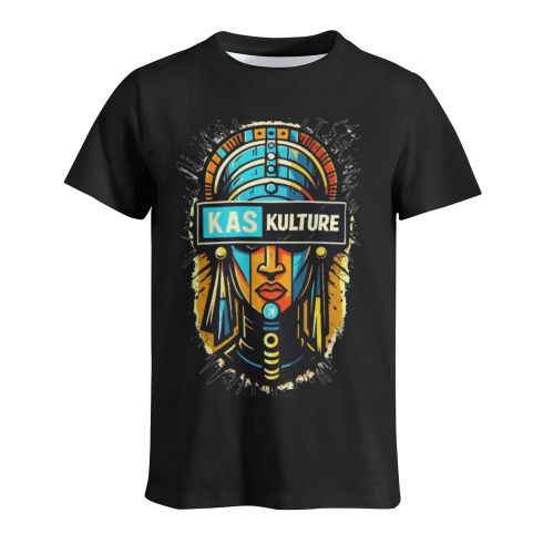 Kaspa Kulture T-shirt | New Design with Black & White Style