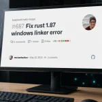 Windows development workstation compiling Rusty Kaspa code with a repaired linker connection