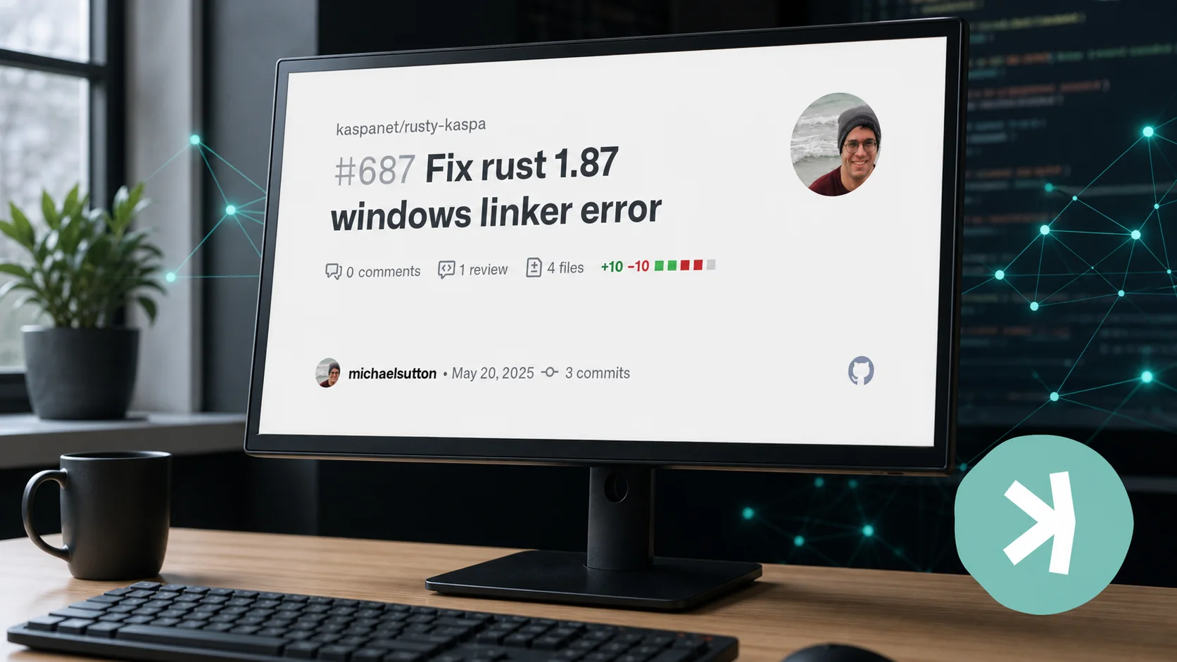 Windows development workstation compiling Rusty Kaspa code with a repaired linker connection
