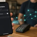 Mobile Kaspa wallet resolving a human readable dot kas name into a verified teal payment address