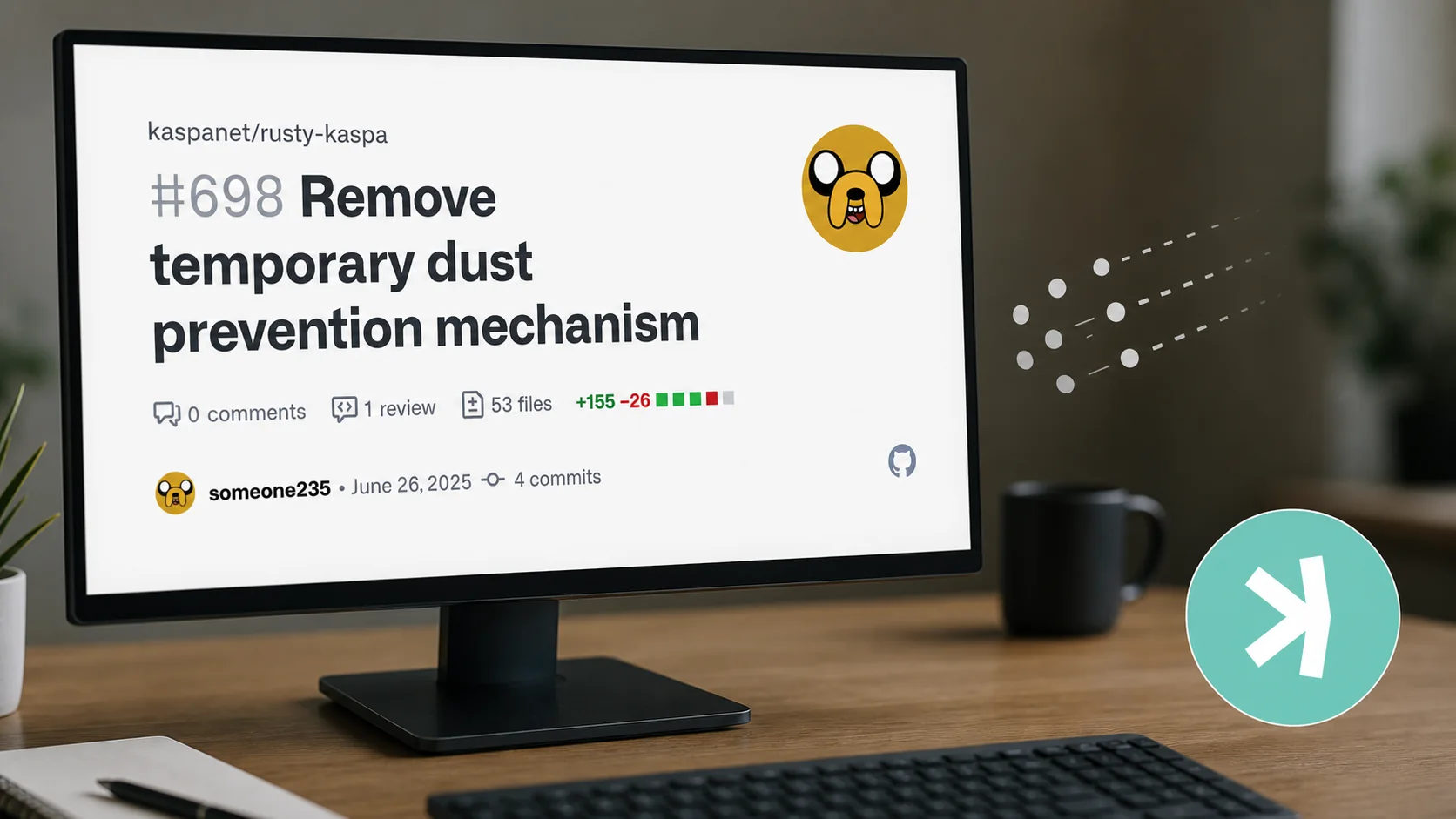 Editorial illustration for Kaspa Dust Policy After Crescendo: Why the Temporary Rule Was Removed