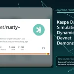 Editorial illustration for Kaspa DagKnight Simulation: What a Dynamic DAG Devnet Demonstrates