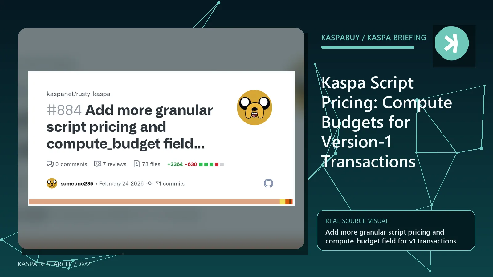 Editorial illustration for Kaspa Script Pricing: Compute Budgets for Version-1 Transactions