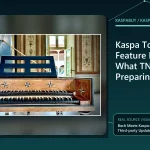 Editorial illustration for Kaspa Toccata Feature Freeze: What TN12 Was Preparing to Test