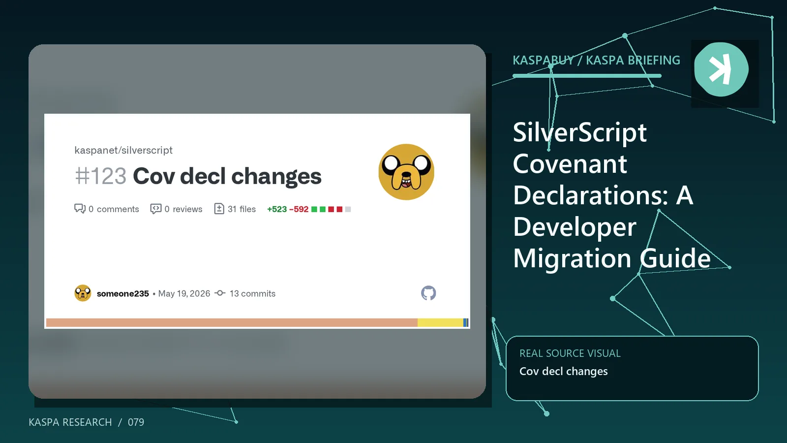 SilverScript covenant declarations compiling into structured Kaspa UTXO entrypoints