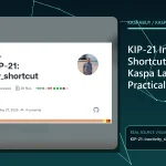 KIP-21 inactivity shortcut connecting distant Kaspa sequencing commitments across an inactive lane