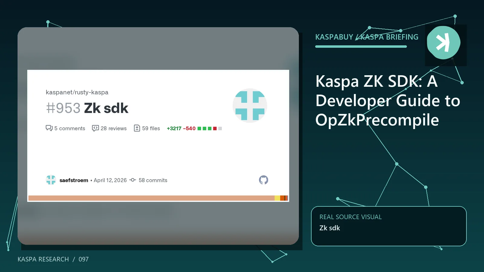 Kaspa ZK SDK builder converting a RISC Zero receipt into P2SH redeem and signature scripts