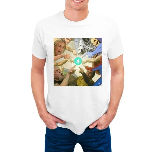 Kaspa Collage Graphic T-Shirt - Men's Gildan 76000 - Image 3